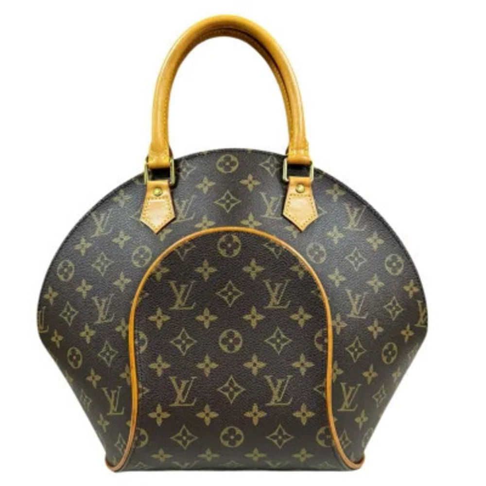 Louis Vuitton Ellipse Monogram Handbag Canvas Brown